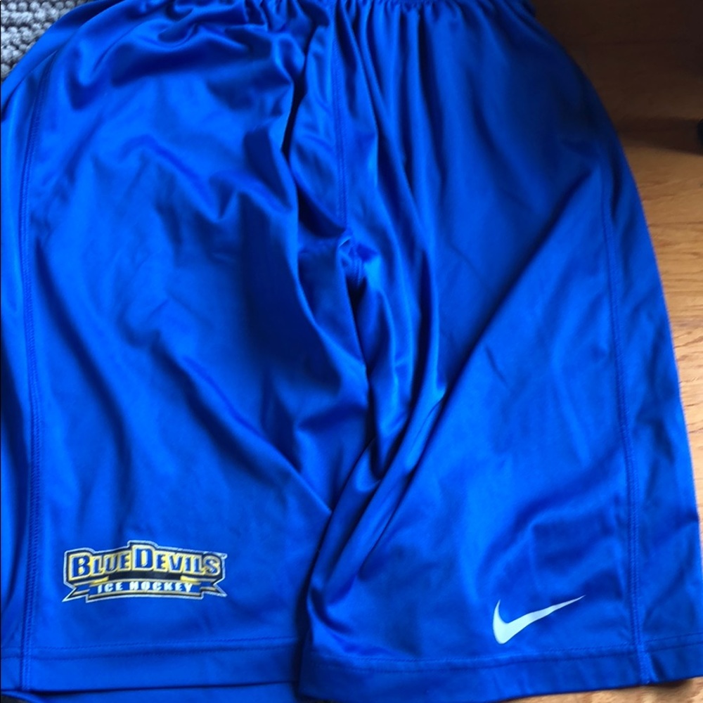 Dry-fit men’s hockey workout shorts